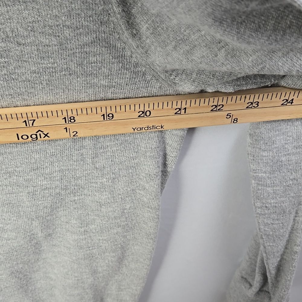 J. Crew Mercantile Men's Light Gray Crewneck Sweater Long Sleeve 1/4 Zip Up Sz L - Picture 9 of 9